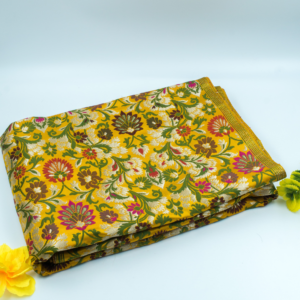 Exquisite Elegance: Handwoven Khinkhwab Brocade Fabric