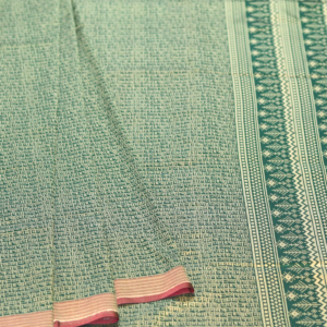 Ved Mantra Elegance: Handloom Katan Silk Saree with Exquisite Handwoven Allover Design