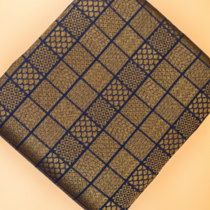 Timeless Elegance: Handloom Cotton Antique Zari Woven Fabric